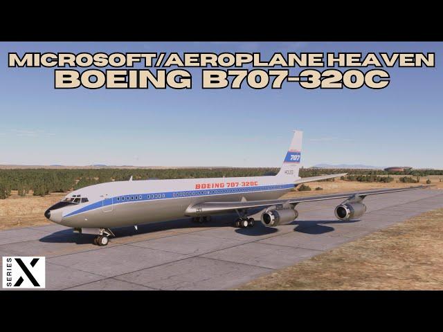 Microsoft Flight Simulator XBOX SERIES X BOEING B707-320C Showcase Flight Cargo Version