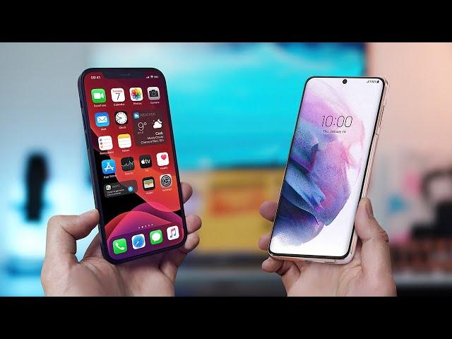 Compró Samsung S21 vs Iphone 12 pro
