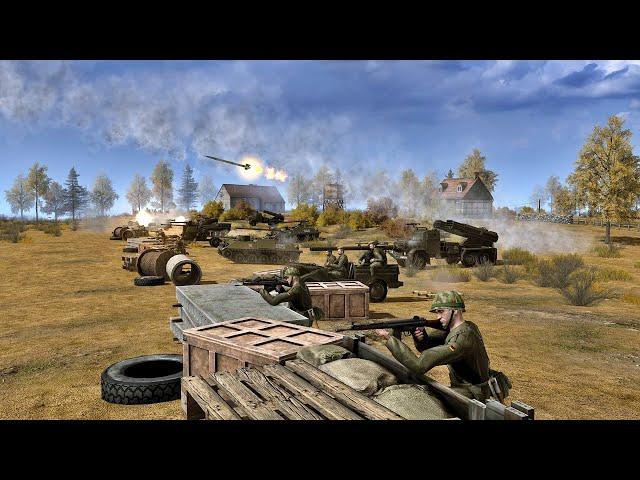 WEST GERMAN LINE DEFENSE BATTLE | Gates of Hell Cold War