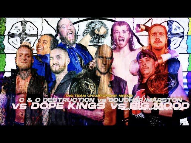 C&C DESTRUCTION vs DOPE KINGS vs BIG MOOD vs BOUCHER / MARSTON | CSW Season Premiere Preview