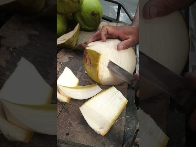 The Art of Coconut Cutting (ASMR)