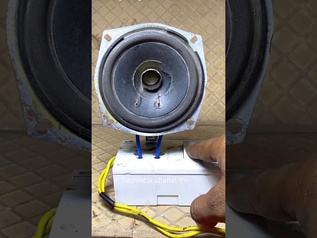 speaker in electric Bord  #a2mkingofkings #experiment