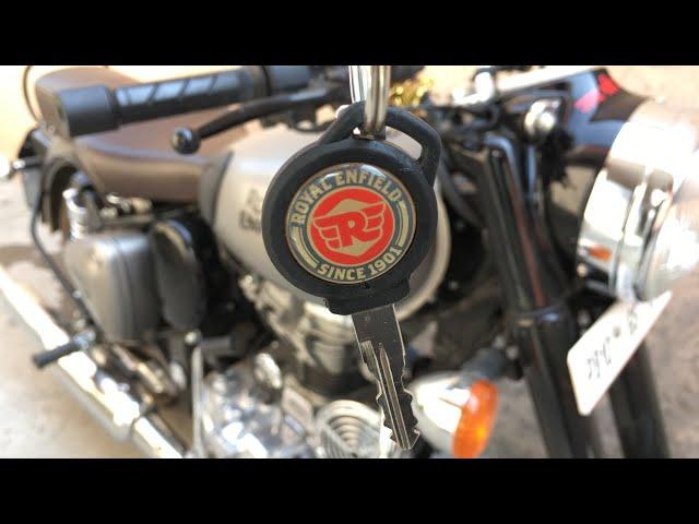Royal enfield classic gun metal with loud sound