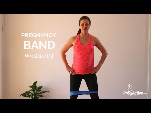 14-Minute Pregnancy Resistance Band Workout to Keep Fit and Strong