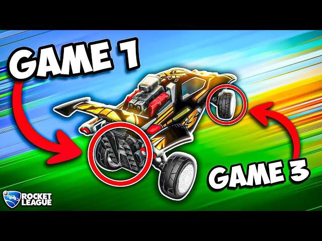 Rocket League, but every game I have LESS car control...