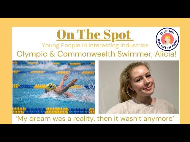 Being an Olympic Swimmer at 22 Years Old | Alicia Wilson | On The Spot