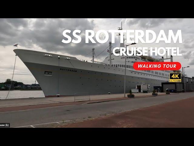 Discover SS Rotterdam: Inside the Iconic "Grande Dame" | Full Ship Tour in 4K