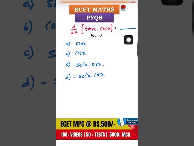 ECET 2025 Maths Guide | How to Score High & Get the Best Rank!  | Q-215 Explained