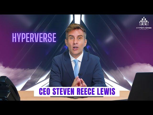 Hyperverse CEO Steven Reece Lewis. Blockchain, Metaverse