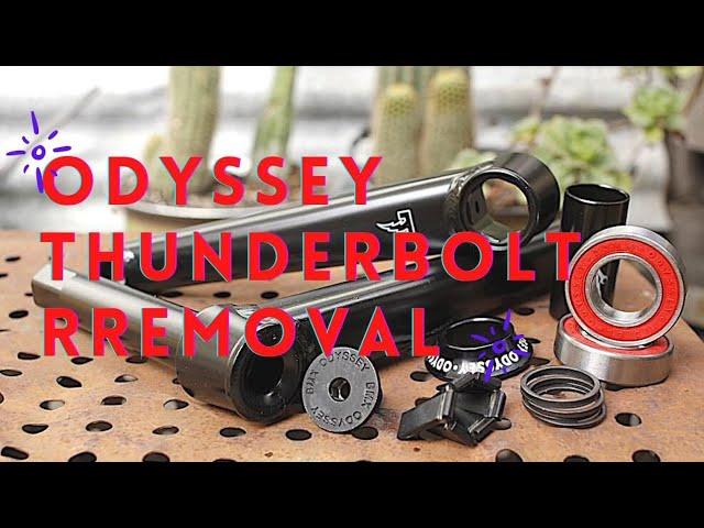HOW TO REMOVE ODYSSEY THUNDERBOLT CRANK