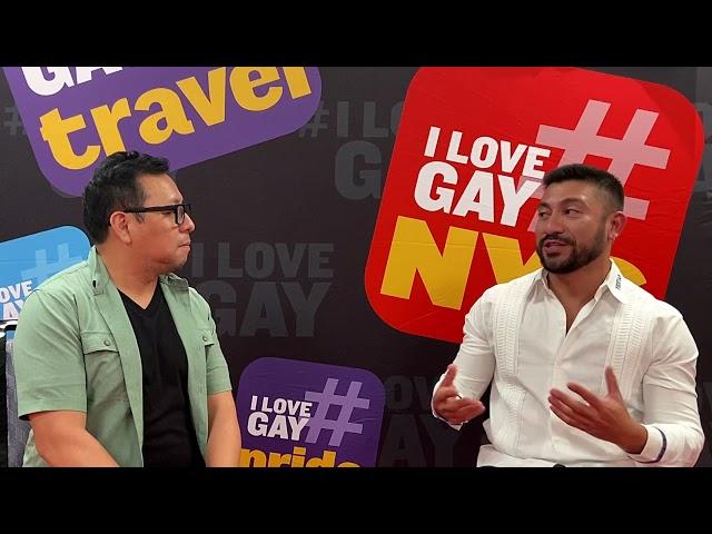 #ILoveGay Today Live at #IGLTA2021 Atlanta: Riccardo Contreras Godoy - Merida Gay Tours