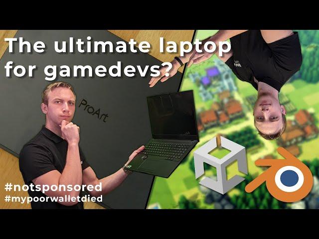 What makes a GREAT laptop for gamedevs? | Asus ProArt Studiobook