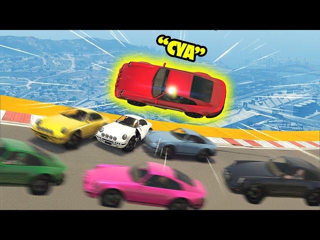 I cheated my way through these GTA 5 Races