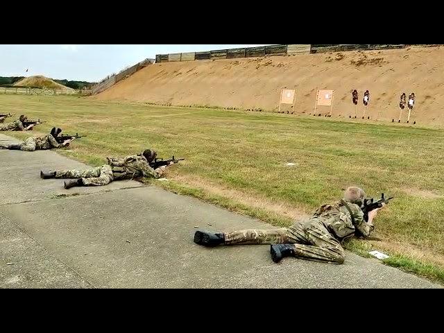 Cadets on the Ranges