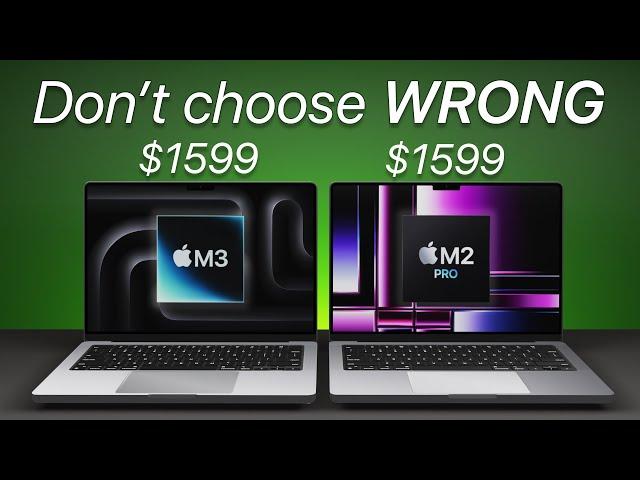 M3 vs M2 Pro 14" MacBook Pro - ULTIMATE BUYING GUIDE