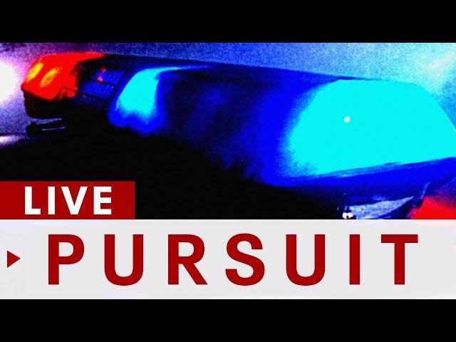 Authorities in pursuit of vehicle in LA County