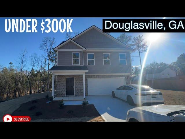 Brand New Construction Under 300K in Douglasville, GA - 3 Beds, 2.5 Baths I Douglasville Real Estate