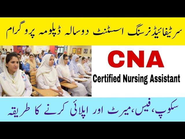 CNA( Certified Nursing Assistant) 2 years diploma program. ThebestNurse