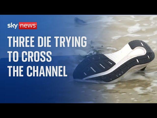 Three migrants die trying to cross the Channel