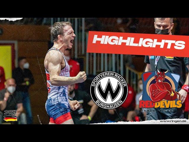 BIRTAT-Bundesliga 2022 - 1/2 Finale SV Wacker Burghausen  vs.  Red Devils Heilbronn / Highlights