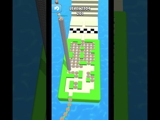 Gameplay top mobile games Relaxing n satisfying game iOS/ANDROID Stacky Dash  #shorts Level 2304