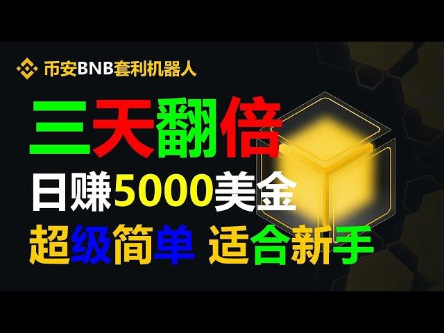 币安（BNB）套利实操技能：揭示每日1000美元的交易心得 #智能挂机赚钱 #l量化交易 #SmartContracts #智能契约钱包 #智能合约部署