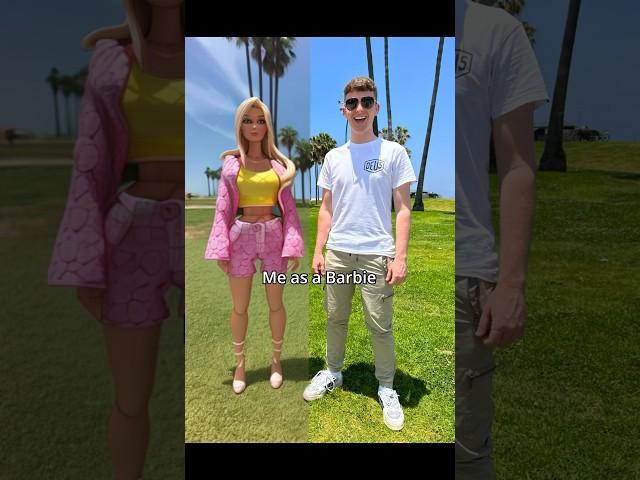 ADAM B as BARBIE?!  #shorts