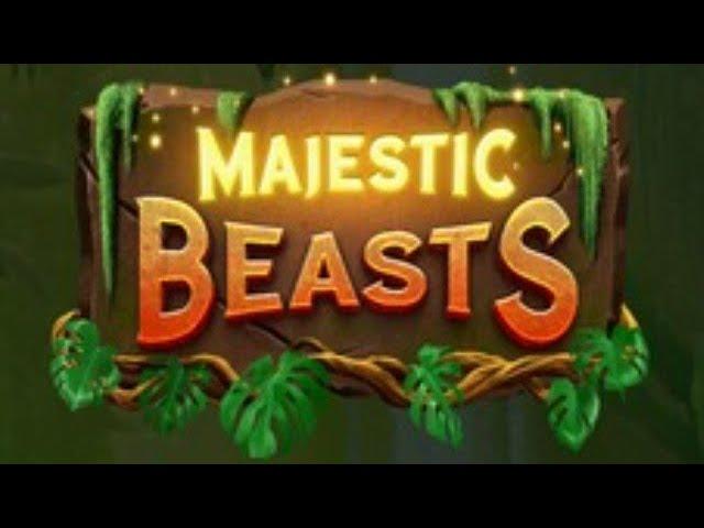 Majestic Beasts (Woohoo)  my FIRST MEGA BIG win at an online casino!