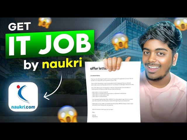 Strategy to get IT job by Naukri  | How to use Naukri app in Tamil