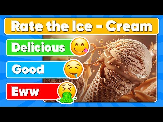 Ice Cream Flavors Tier List  Rate the Ice Cream Flavors | Daily Quiz