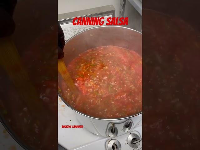 Canning Salsa