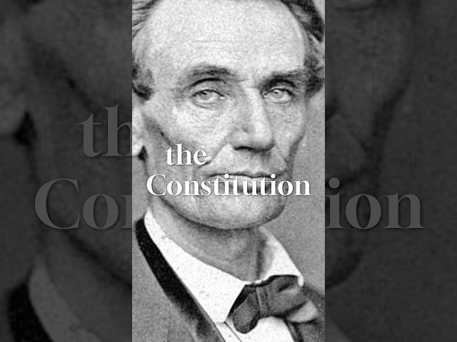 Abraham Lincoln and the Founders #shorts #history