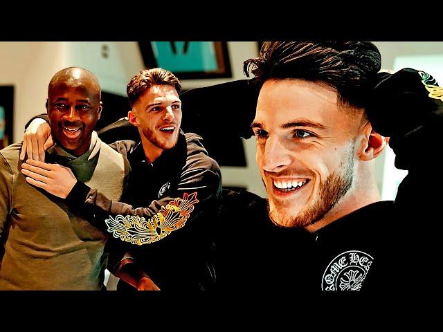 Yaya Toure surprises his biggest fan Declan Rice  | Kit Collector 