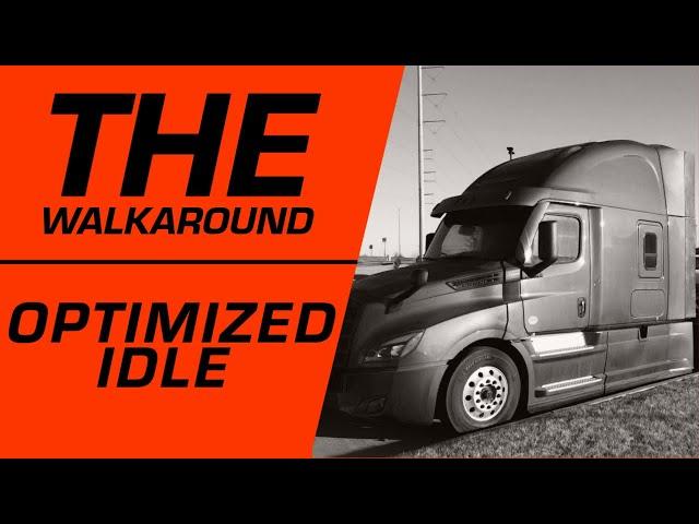 NEW Freightliner Cascadia Optimized Idle Feature! - The Walkaround