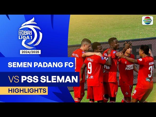 Semen Padang FC VS PSS Sleman - Highlights | BRI Liga 1 2024/25