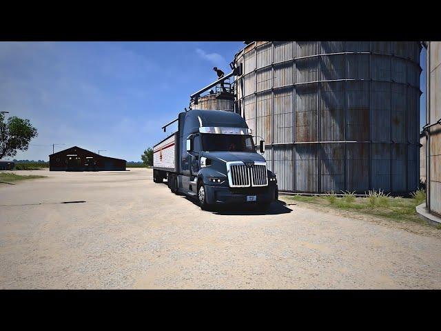 POTATOES (20 TON) TRANSPORT IN NEBRASKA | AMERICAN TRUCK SIMULATOR GAMEPLAY