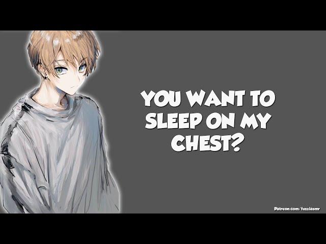 Falling Asleep On Boyfriend's Chest Cuddling [Kisses][Stress Relief][Boyfriend Roleplay] ASMR