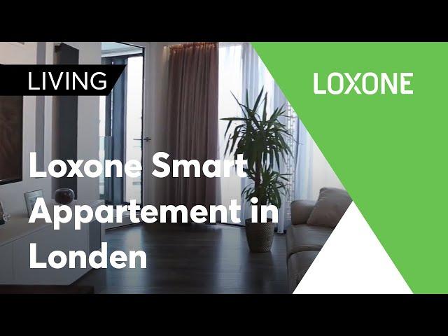 Loxone slim appartement Londen
