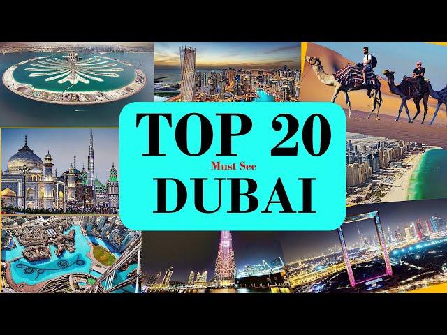 Dubai Tourism | Famous 20 Places to Visit in Dubai