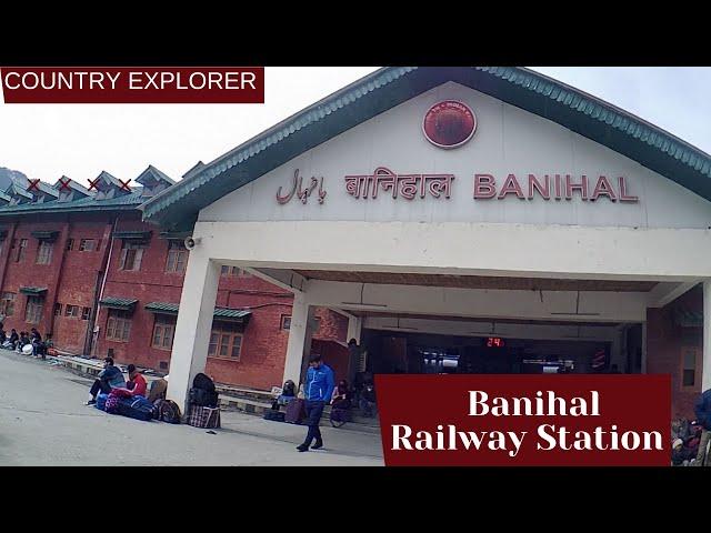 Banihal Railway Station | Kashmir Train Service