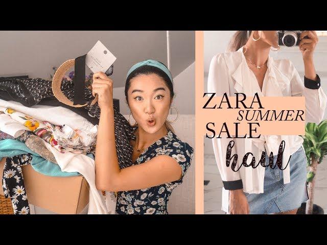 ZARA SUMMER SALE HAUL & TRY ON: What I Got For $400 (16 Items)