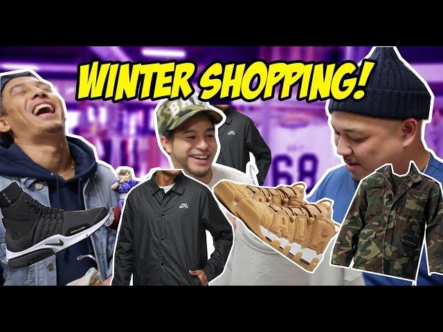 HYPETALK GOES WINTER SHOPPING!