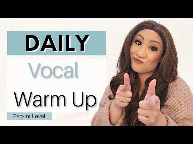 Daily Vocal Warm Up #2 Improve Your Voice Quality