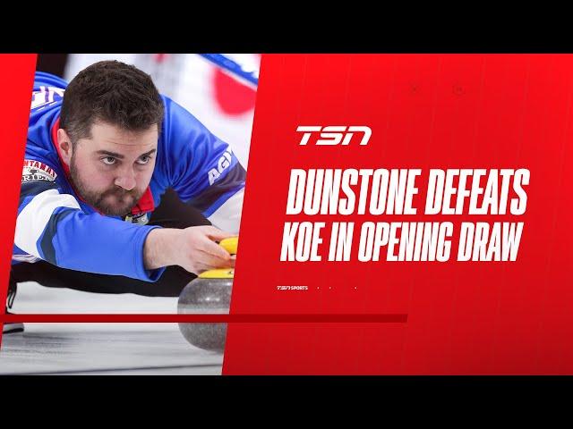 Alberta (Koe) 2, Manitoba (Dunstone) 6 | Montana's Brier: Draw 1