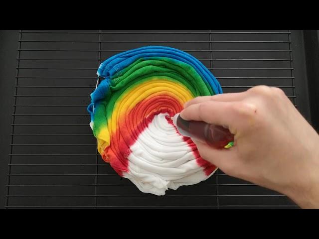 Tie-dye pattern P209 : Rainbow