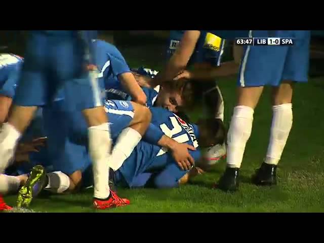 Slovan Liberec vs. Sparta Praha  1 - 0  Goal  D. Delarge (Czech Liga - 22 November 2015)