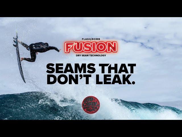 The FlashBomb Fusion Wetsuit | Seams That Don't Leak | Rip Curl