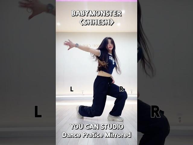 [YOU CAN STUDIO 유캔스튜디오] BABYMONSTER 베이비몬스터 "SHEESH" Dance Pratice Mirrored Mode