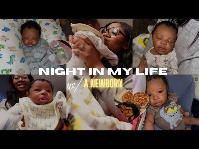 REALISTIC * night in my life with a newborn | 20 year old first time mom🩵