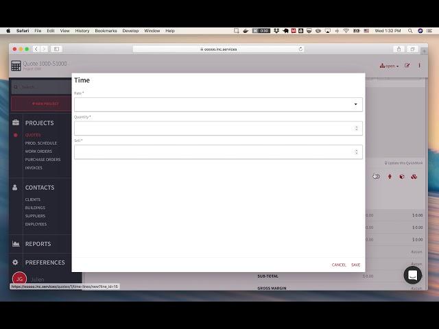 QuickWorks Walkthrough